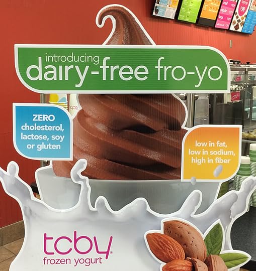 Vegan Almond Fro-yo at TCBY