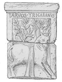 The Bull in Irish Celtic Mythology - Tarvos Trigaranus
