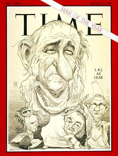 LBJ Time Man of the Year 1968