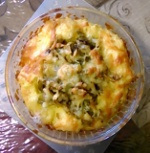 gougere cooked