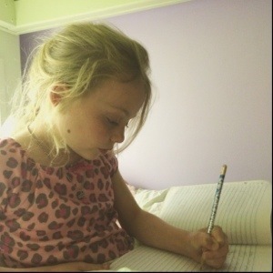 And went over her list of interview questions. 