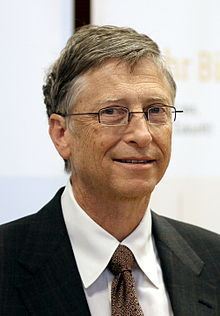 Head and shoulders photo of Bill Gates