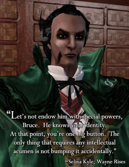 Ra's al Ghul knows how to push my buttons