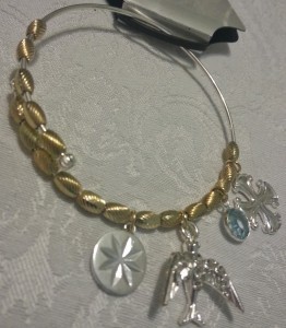 bird and cross bangle