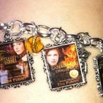 Book Charm bracelet on Kristi (2)