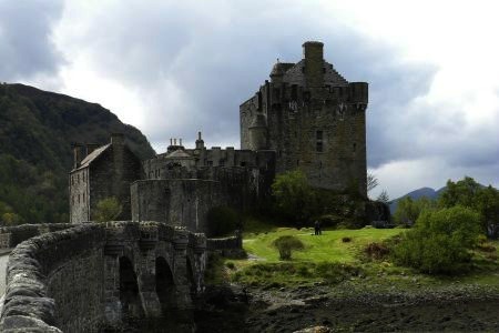 Bridge to Eilean Donan Castle
