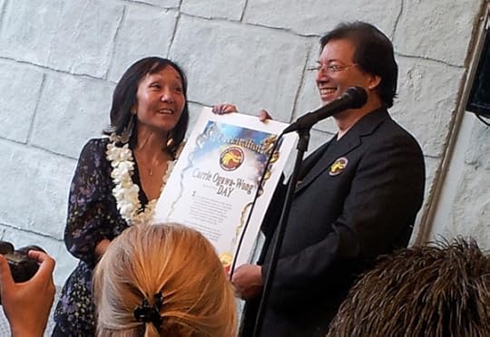 Master Carrie and Master Matsuda, head of the Martial Arts History Museum