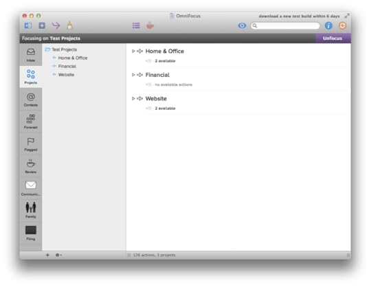 OmniFocus 2 screenshot 1