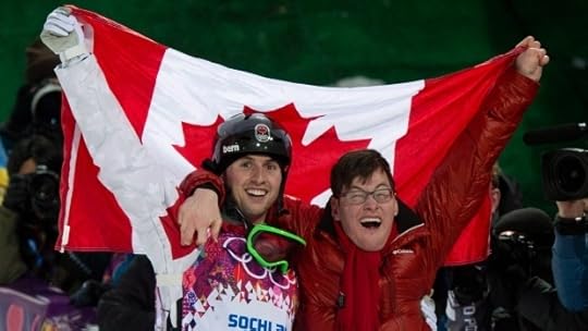 Alex Bilodeau and brother Frederic
