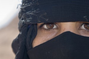 woman in burka