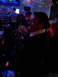 Tyler Drinking