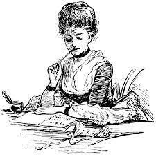 Yep. Totally me. Only much less corsety and much more pajama-and-cat-hair-y.