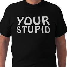 A whole SHIRT that's a grammatical nightmare. I kind of ironically want this.