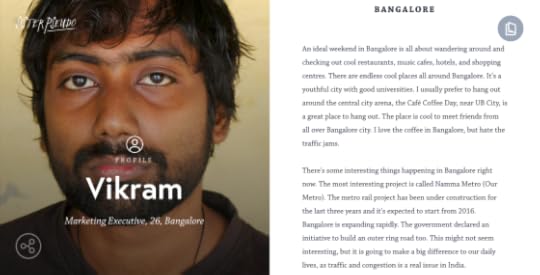 An interview story on Vikram Roy published by Sister Pseudo Consulting, London, UK 2014