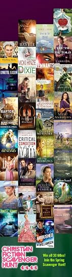 2014 Christian Fiction Scavenger Hunt prizes - Carol Cox