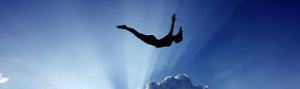 flying person