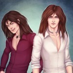 Silver (left) and Jonathan (right)
