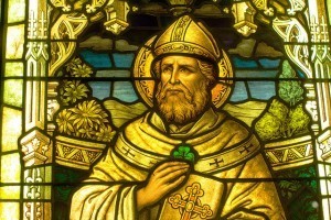 st. patrick with 3 leaf lover creative commons