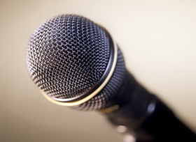 Press-microphone
