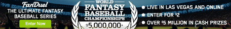 FanDuel World Fantasy Baseball Championships