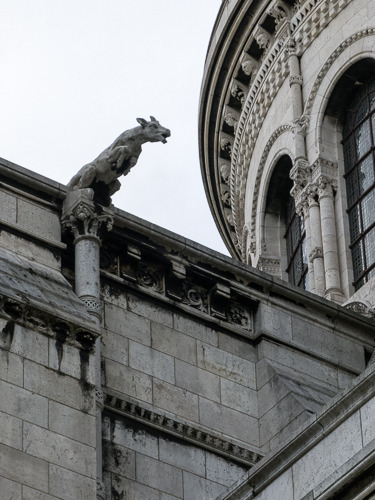 Gargoyle at Sacre-Coeur
