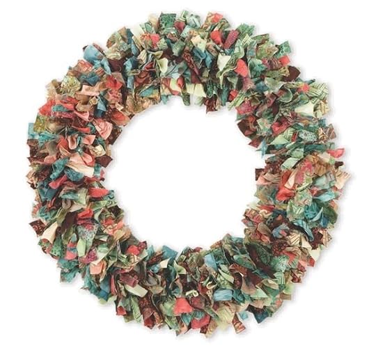 How to Make a Fabric Wreath by Donna Fenske & Nancy Zieman