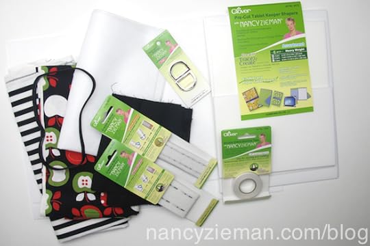 Nancy Zieman How to Make Tablet Keeper with Hole for Camera