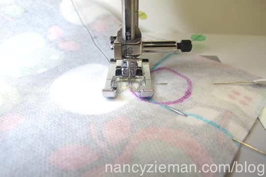 Nancy Zieman How to Make Tablet Keeper with Hole for Camera