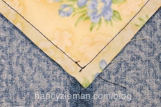 How to sew a long star quilt block Nancy Zieman