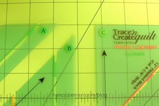 Lone star quilt templates by Nancy Zieman. How-to-sew easy lone star quilts.