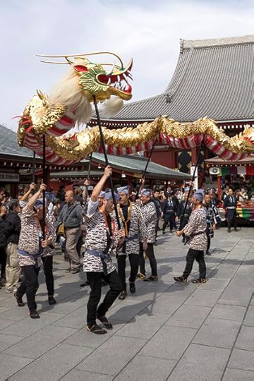 The Golden Dragon Dance of Senso-Ji