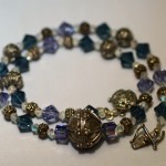 Swarovski and sterling silver necklace