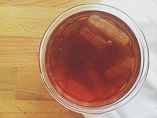 Creme Caramel Rooibos Iced Tea Made Peachy