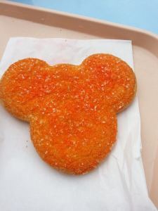 The final Mickey shaped item of the trip...so good