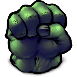Comics Hulk Fist icon