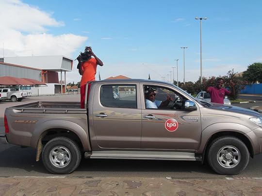 TV Crew Trailing me for the afternoon