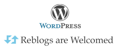 REBLOGS WELCOMED