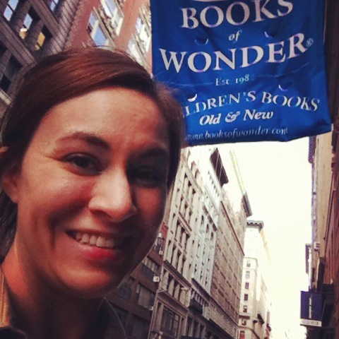 I got to visit a panel/book signing at Books of Wonder!