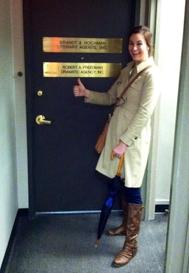 Me at the Brandt & Hochman office.