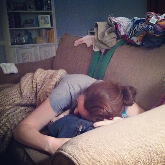 Yeah, I took a little nap on my laundry.