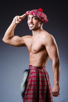 Man in kilt