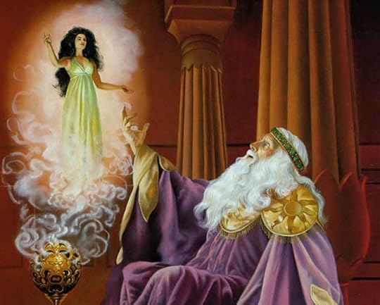 Artwork by Rowena, inspired by Clark Ashton Smith's