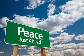 Peace ahead