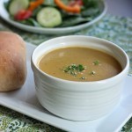 Velvety Vegetable Soup - Homemade blended soups can be a delicious and economical way to get enough vegetables in your diet. They are also a great way to use up leftover vegetables.