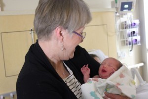Dr. Clark will be babysitting very soon