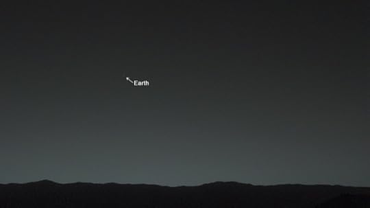 CuriosityEarthFromMars