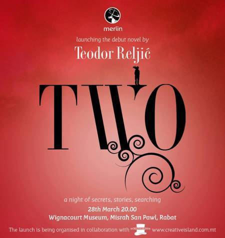 Two book launch invite