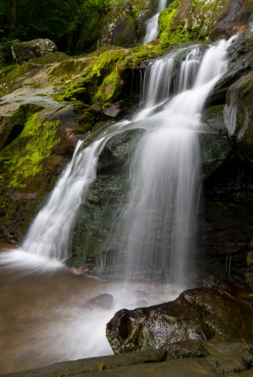 Dark hollow falls on Skyline drive, Shenandoah national park