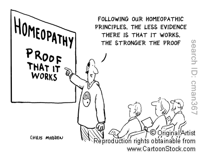 Homeopathy cartoon