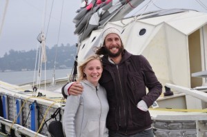 Jo with David de Rothschild